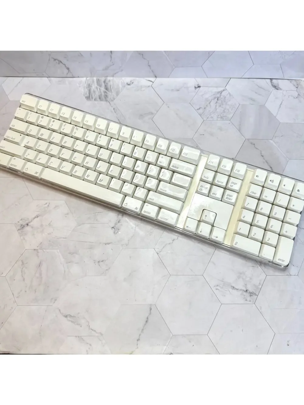 Vintage Apple A1016 Wireless Bluetooth Mechanical Keyboard Tested EUC